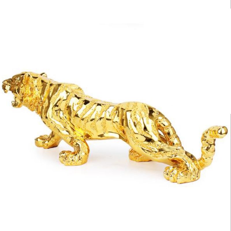 Resin Tiger Chinese Zodiac Tiger Home Decorations