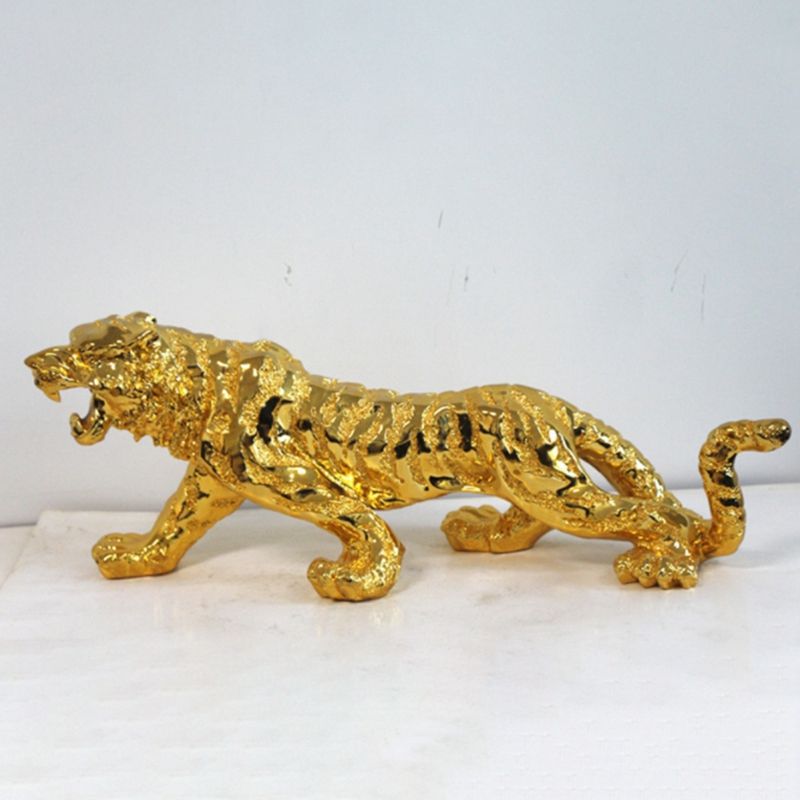 Resin Tiger Chinese Zodiac Tiger Home Decorations