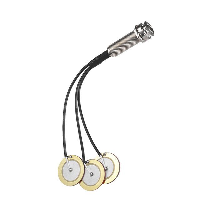 Self-adhesive Pickups Piezo Transducer 3 In 1 Microphone