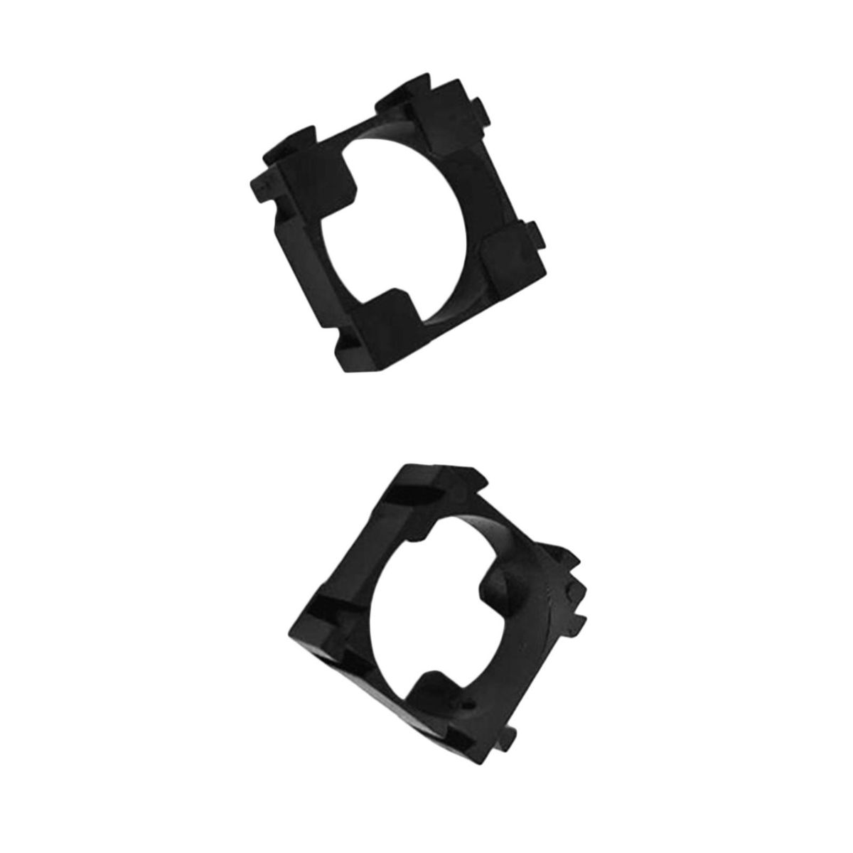 100Pcs 18650 Lithium Battery Pack Bracket Cell Spacer Double Battery Holder Bracket DIY Battery Holder Stand