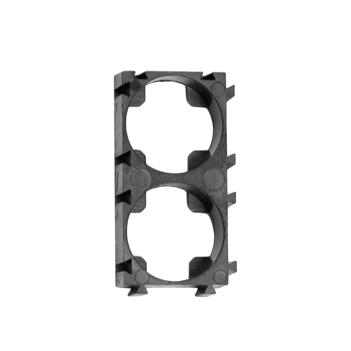 100Pcs 18650 Lithium Battery Pack Bracket Cell Spacer Double Battery Holder Bracket DIY Battery Holder Stand