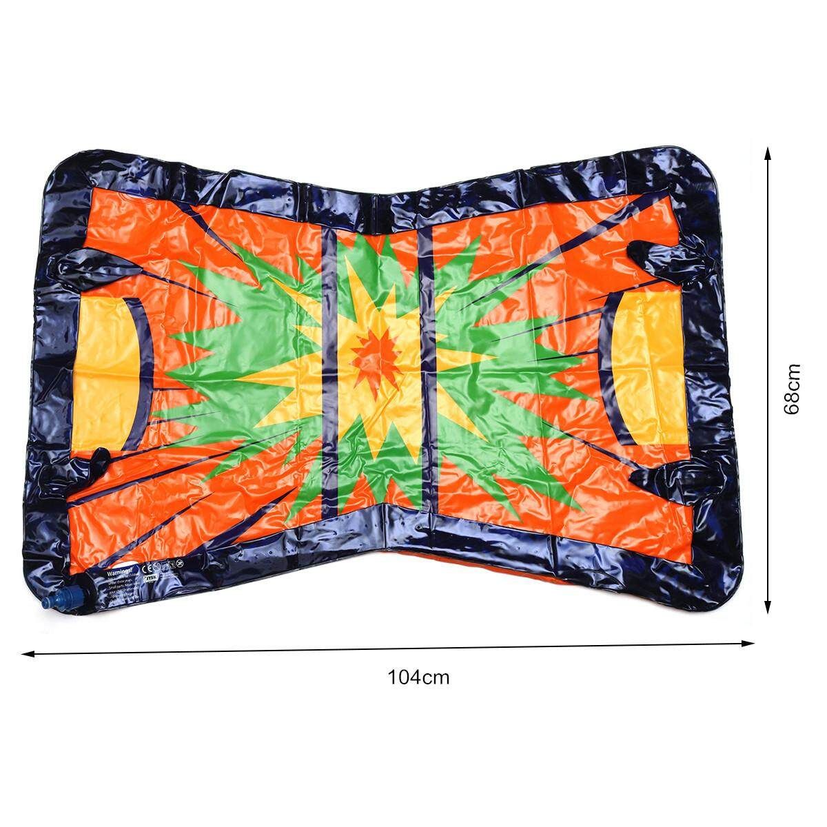 PVC Children Water Hockey Rink Game Sprinkle Play Mat Sprinkling Pad Outdoor