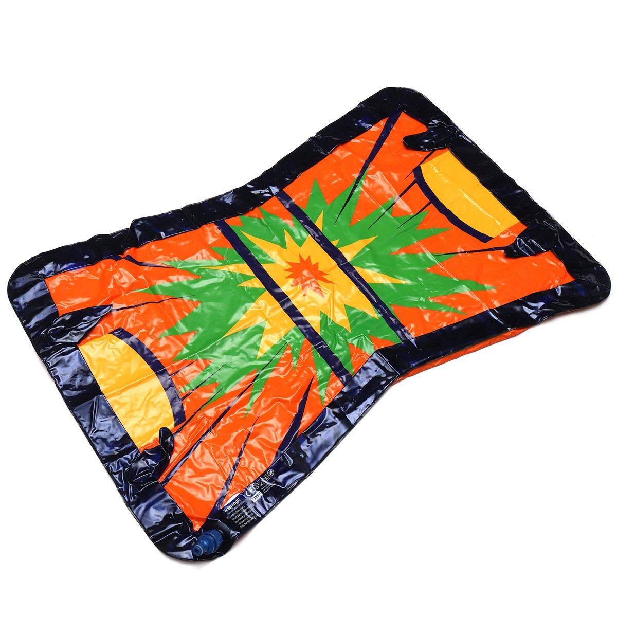 PVC Children Water Hockey Rink Game Sprinkle Play Mat Sprinkling Pad Outdoor