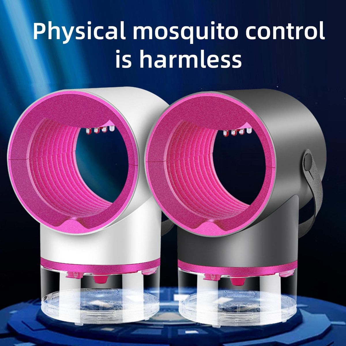 USB Rechargeable Bug Zapper Electric Indoor Insect Pest Killer Portable Fly Killer LED Lamp Light Fly Trap