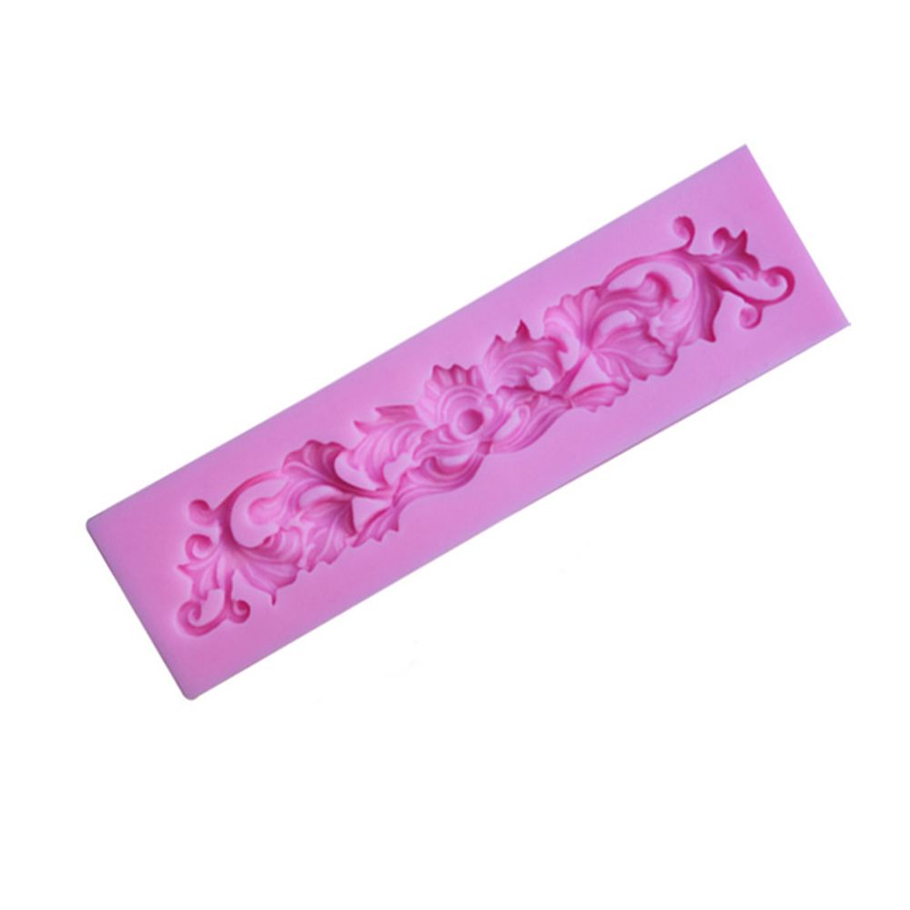 DIY Lace Flower Silicone Mold Paste Fondant Sugarcraft Cake-