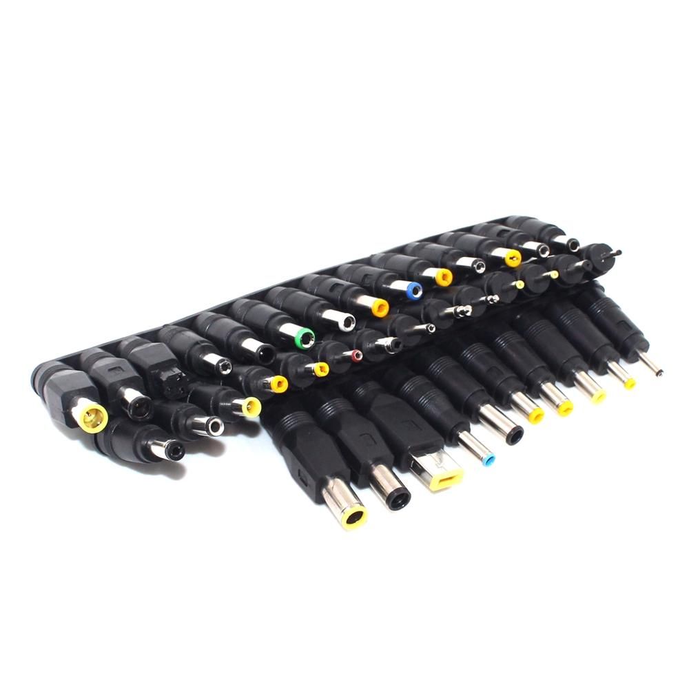 40pcs Universal DC Jack Plug For DELL Notebook/Laptop, AC Power Charging Adapter Computer Tip Connector 5.5*2.1/2.5mm Female