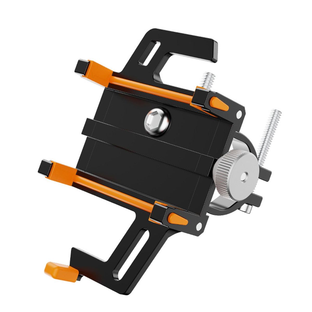 Riding Phone Stand Non-slip Bicycle Phone Holder Orange