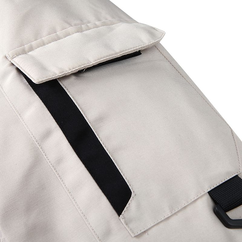 -30 Degree Down Parkas Snow Jacket Men Woman Winter White Duck Down - White