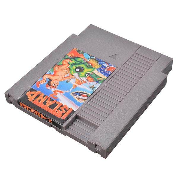 Hudson's Adventure Island 3 72 Pin 8 Bit Game Card Cartridge