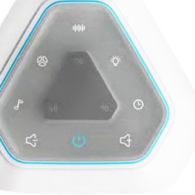 Nursery White Noise Machine Sleep Machine Night Light USB Rechargeable