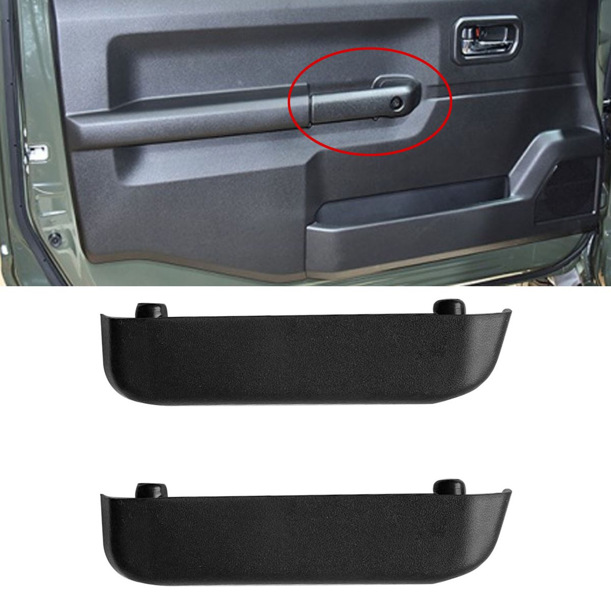 Armrest Door Handle Storage Box Armrest Container