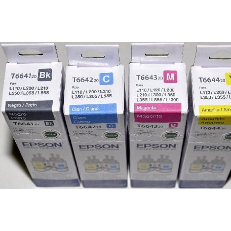 Epson Ink Bottles - Set Of 4 - 70ml