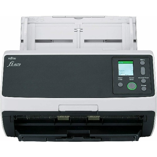 Fi-8170 Document Scanner - Adf A4 Duplex Usb 3.2 Network Enabled Scanner
