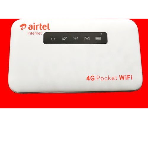 Airtel Internet 4g Lte Mobile Wifi Hotspot With Lan Port - 10 Hours Battery & 5gb Data