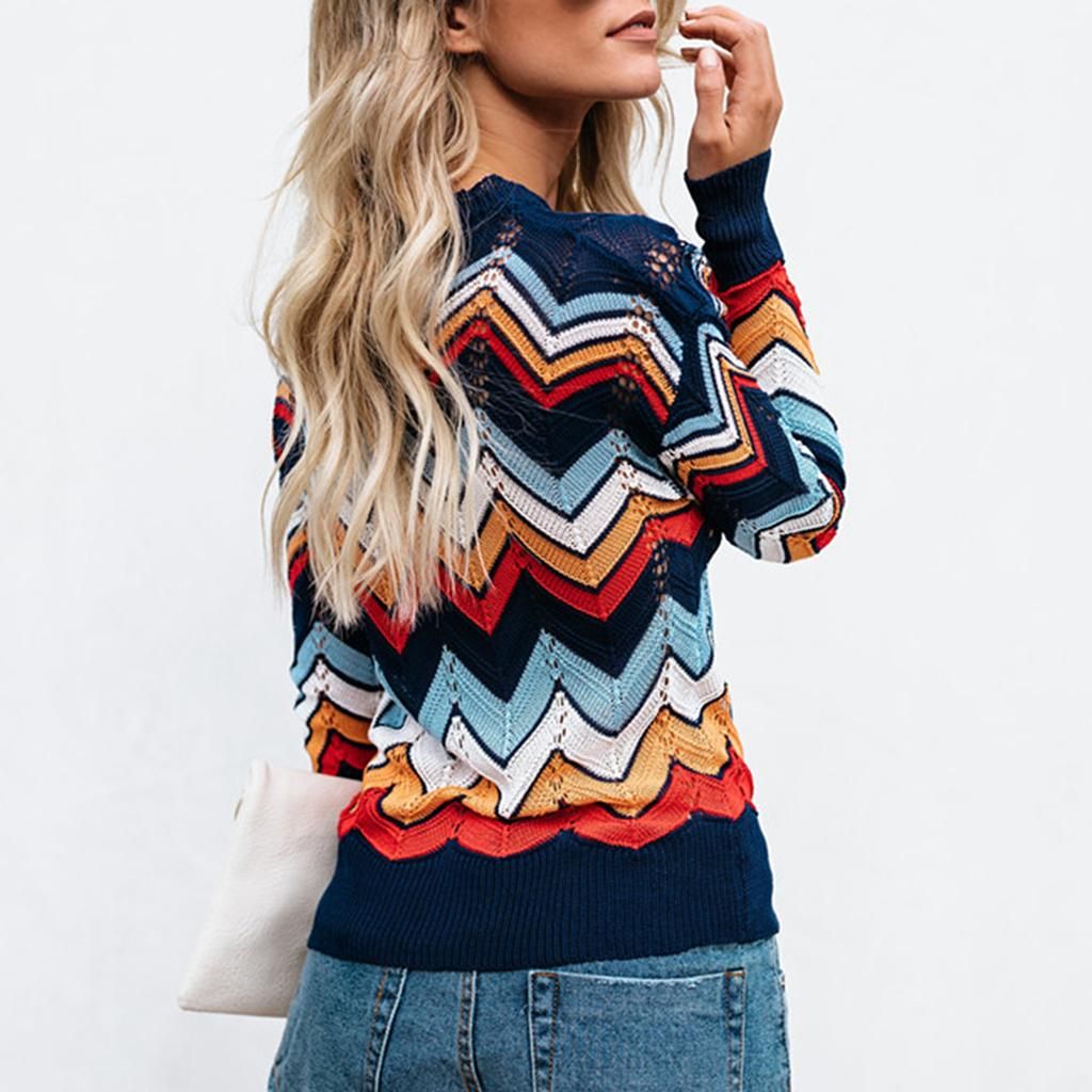 Round Collar Pullover XL
