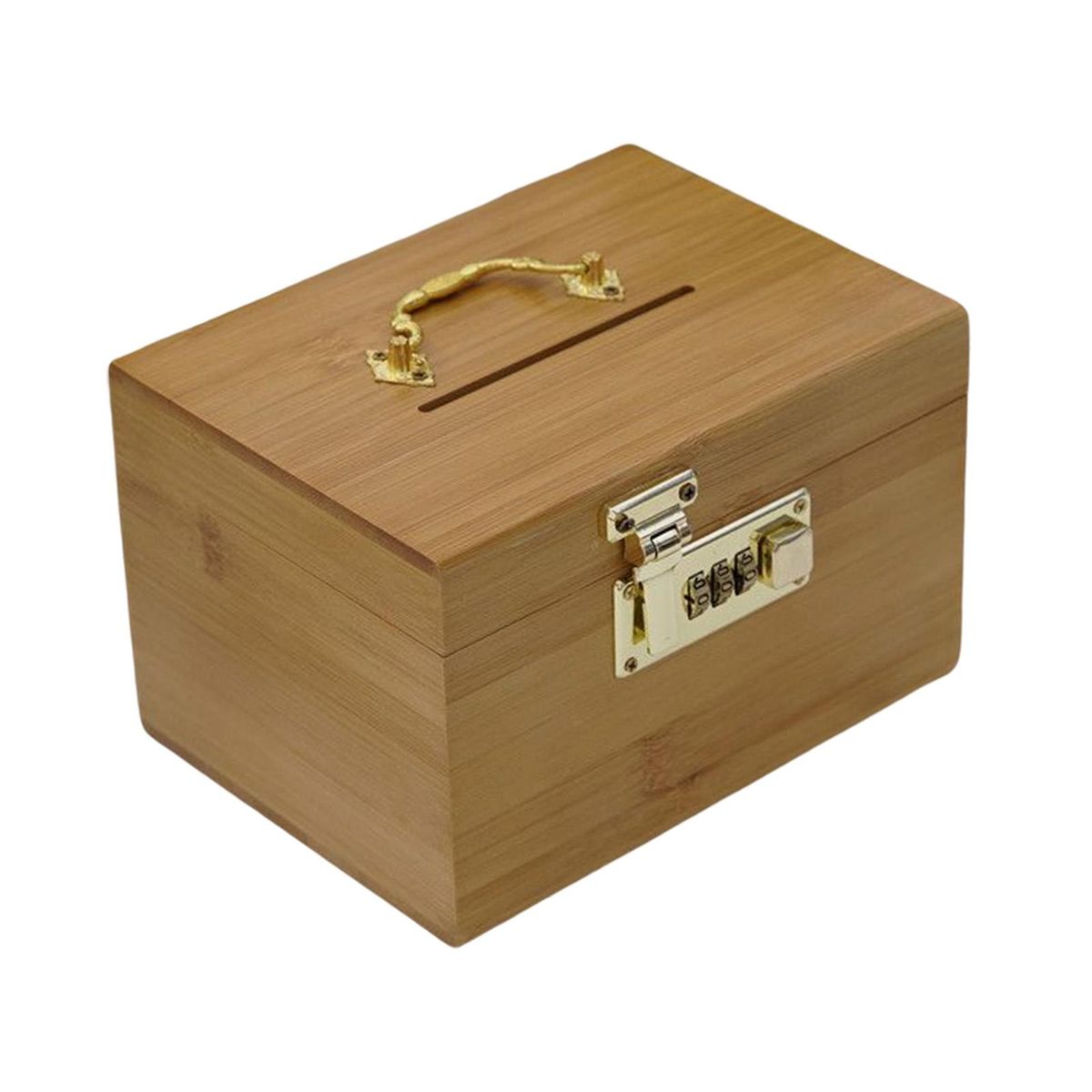 Wooden Money Box Savings Collection Saving Box Unpainted