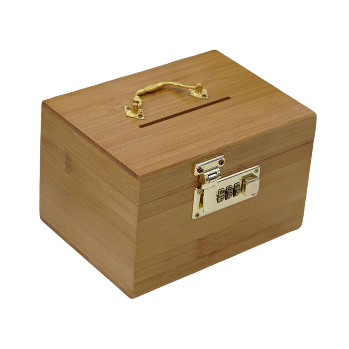 Wooden Money Box Savings Collection Saving Box Unpainted