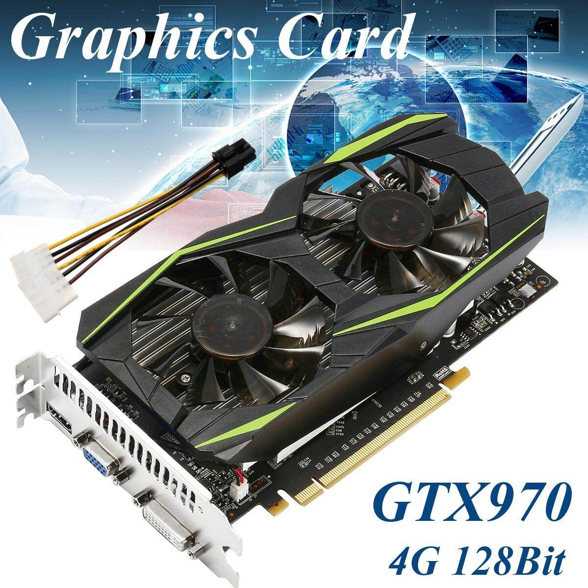 GTX 970 4GB 128Bit GDDR5 Graphics Cards For NVIDIA Geforce GTX750 Set
