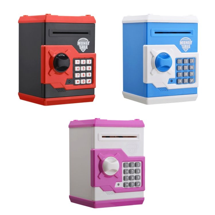 Automatic Savings ATM Machine Toy, Colour: White Blue