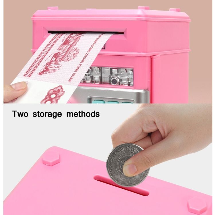 Automatic Savings ATM Machine Toy, Colour: White Blue