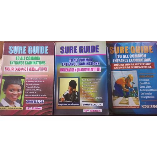 Sure Guide To All Common Entrance Examinations Latest 18th Edition (Complete Set)