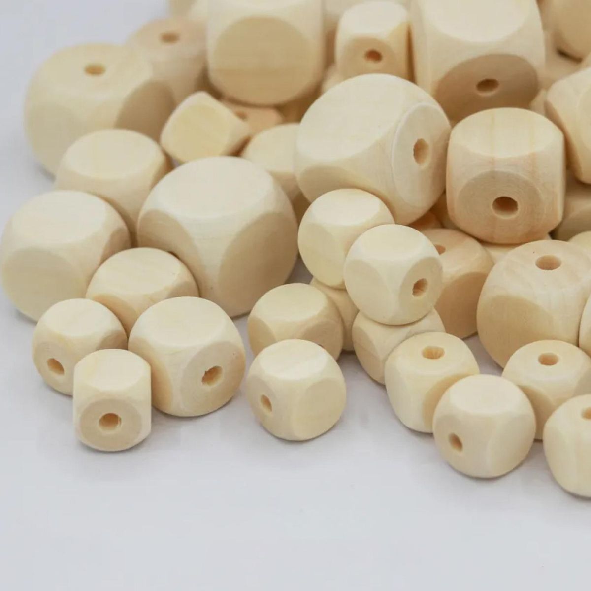 100Pcs Dice Sensory Toy Party Family DIY Games Printing Kid Toys