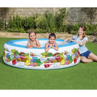 Inflatable Round Pool 196 Cm X 53