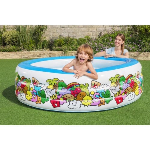 Inflatable Round Pool 196 Cm X 53