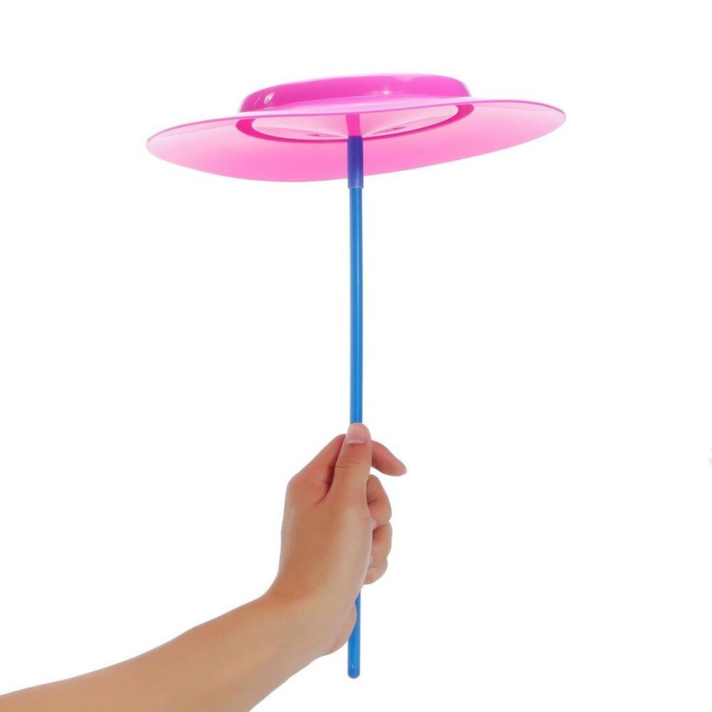 Spinning Juggling Plates Sticks Prop Balance Magic Circus Adult Kids Skill Toy
