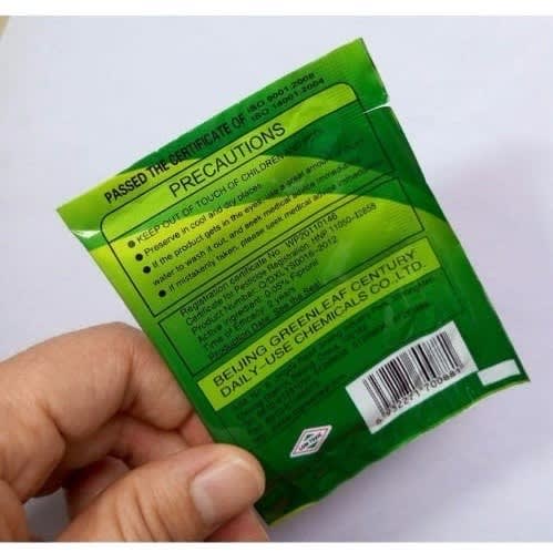 Green Leaf Powder - Cockroach Killing Bait Pest Control - 10 Sachets