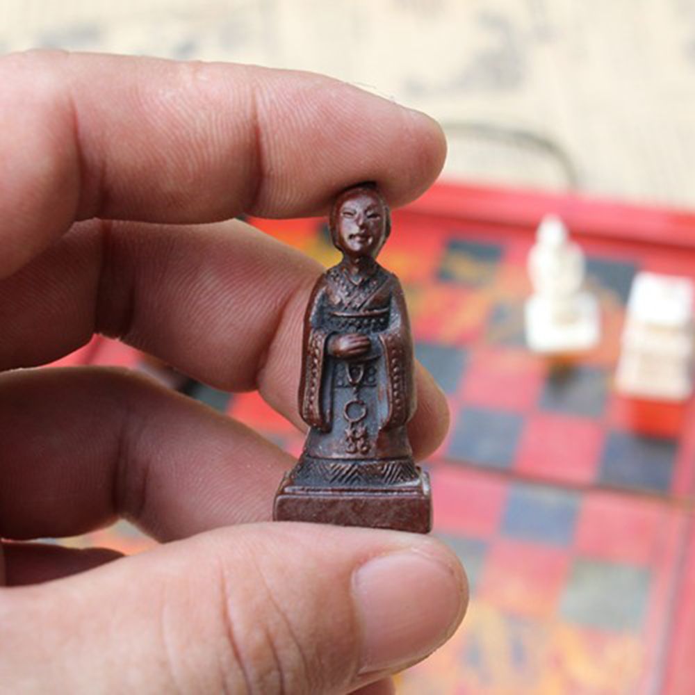 Wooden International Chess Set Terracotta Warriors Chess