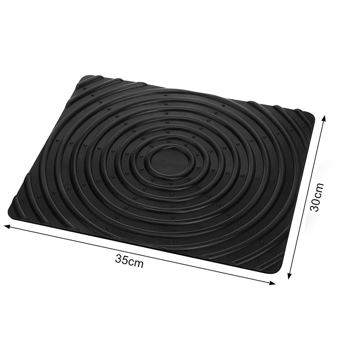 2Pcs Nesting Box Pad Chicken Nesting Box Liner Egg Mat Black