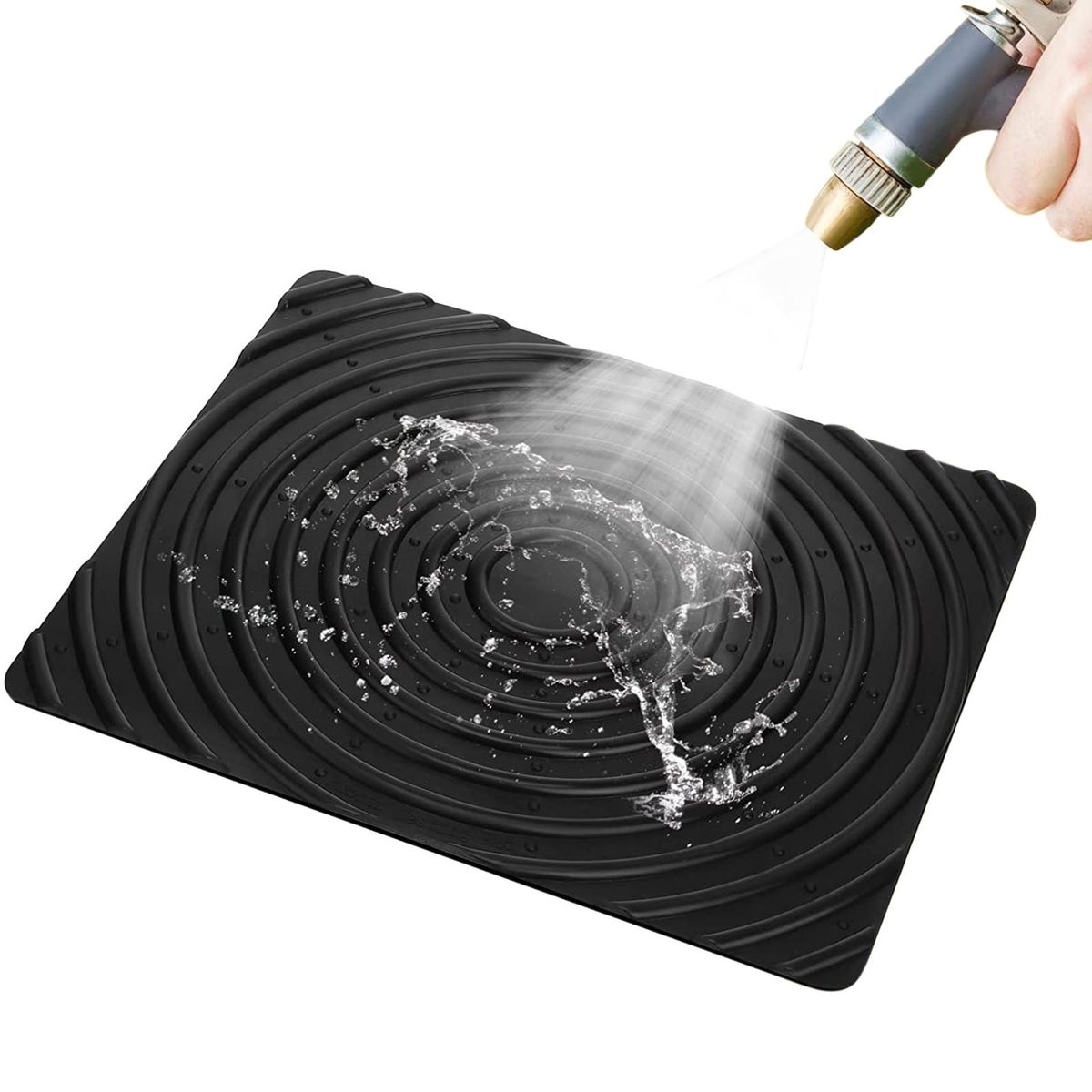 2Pcs Nesting Box Pad Chicken Nesting Box Liner Egg Mat Black