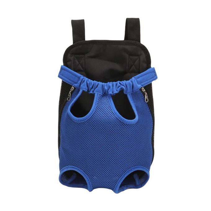 Cats Puppy Legs Out Travel Bag Adjustable M Blue