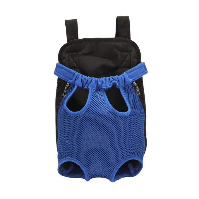 Cats Puppy Legs Out Travel Bag Adjustable M Blue