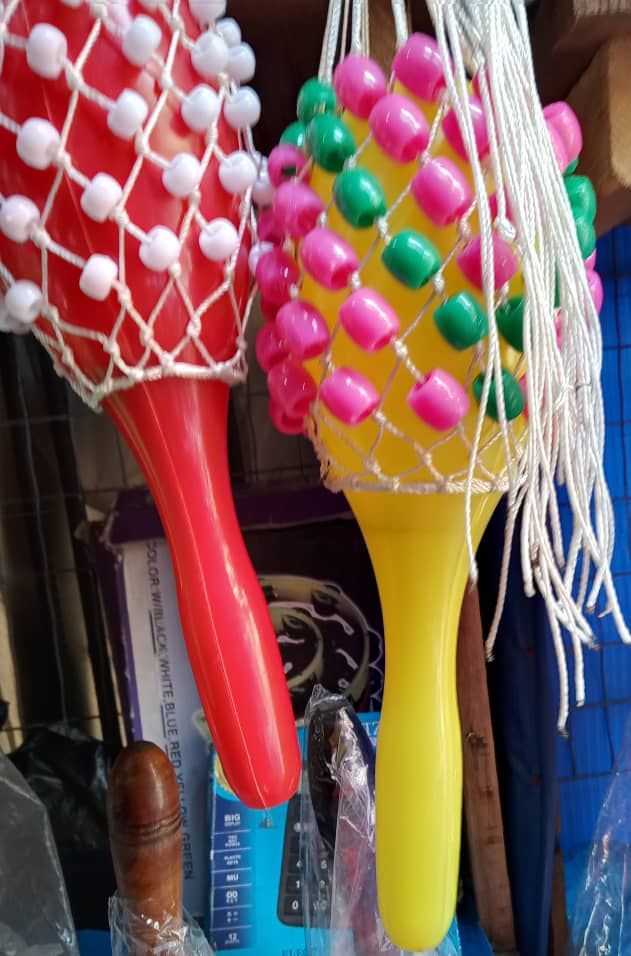 2 Maracas Musical Hand Instrument With Bead-Shake & Sound