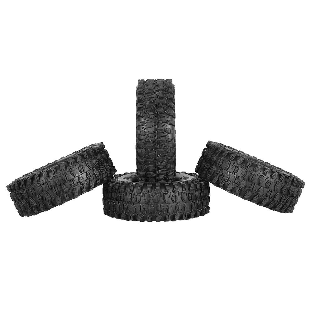 4Pcs AUSTAR AX-5020A 1.9 Inch 1/10 Rock Crawler Tires With