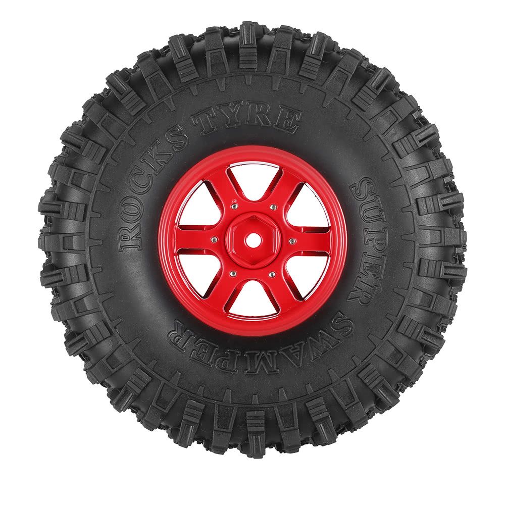 4Pcs AUSTAR AX-5020A 1.9 Inch 1/10 Rock Crawler Tires With