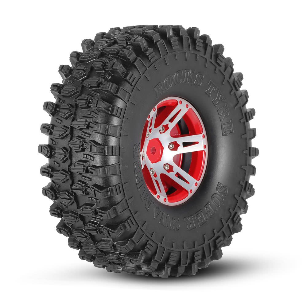 4Pcs AUSTAR AX-5020A 1.9 Inch 1/10 Rock Crawler Tires With
