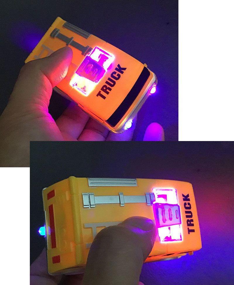 Magic Tracks Toy Car With 5 LED Lights Compatible With Magic