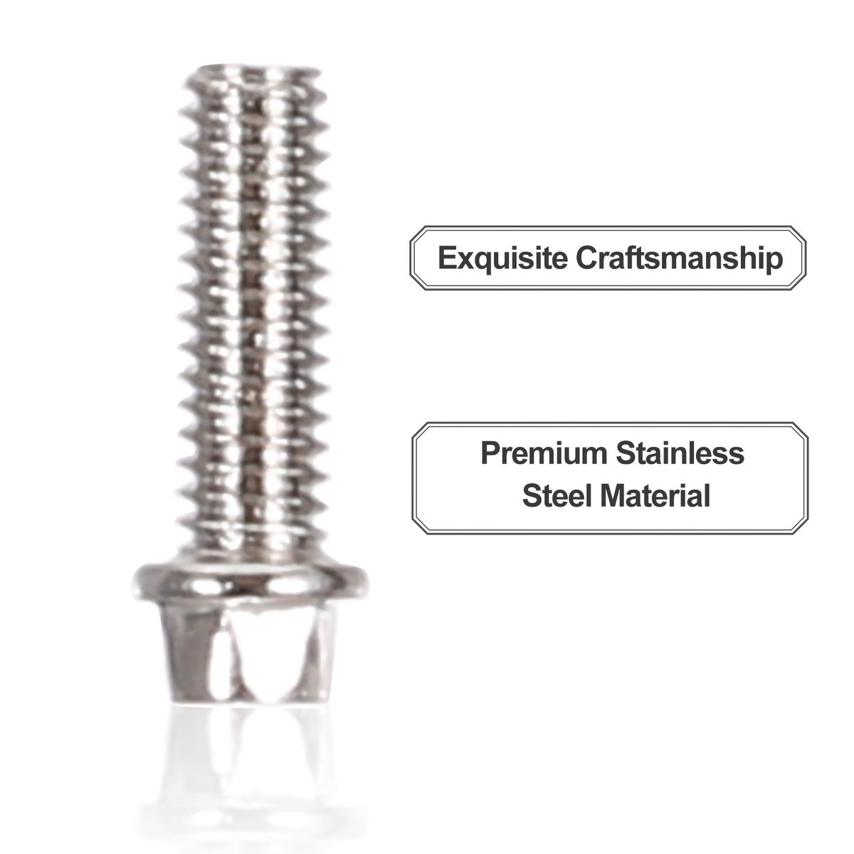 50PCS M2 Stainless Steel Screws With Wrench Tool For RC