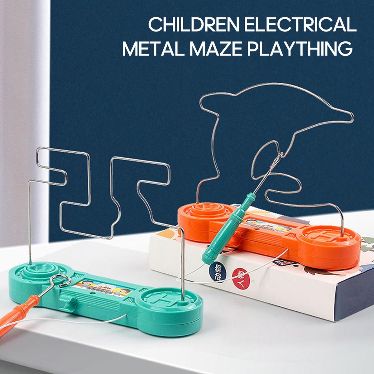 Electrical Metal Maze Child Plaything Child PK Interactive Challenge Game Dedicated Training Board Battle Game Plaything