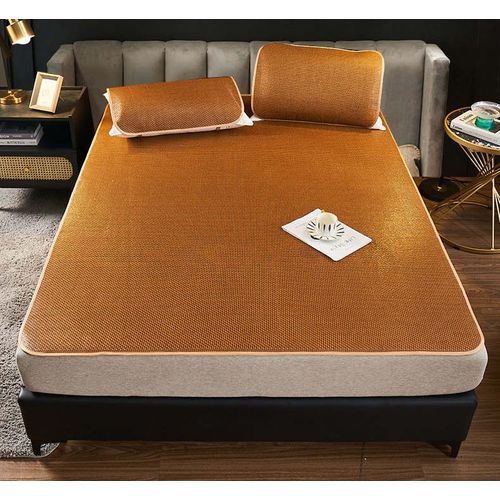 Summer Folding Wear-resistant Ice Silk Bedding Mat Household