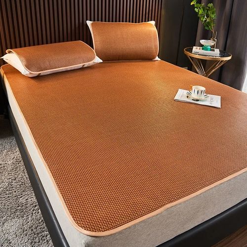Summer Folding Wear-resistant Ice Silk Bedding Mat Household