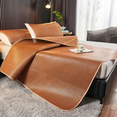 Summer Folding Wear-resistant Ice Silk Bedding Mat Household