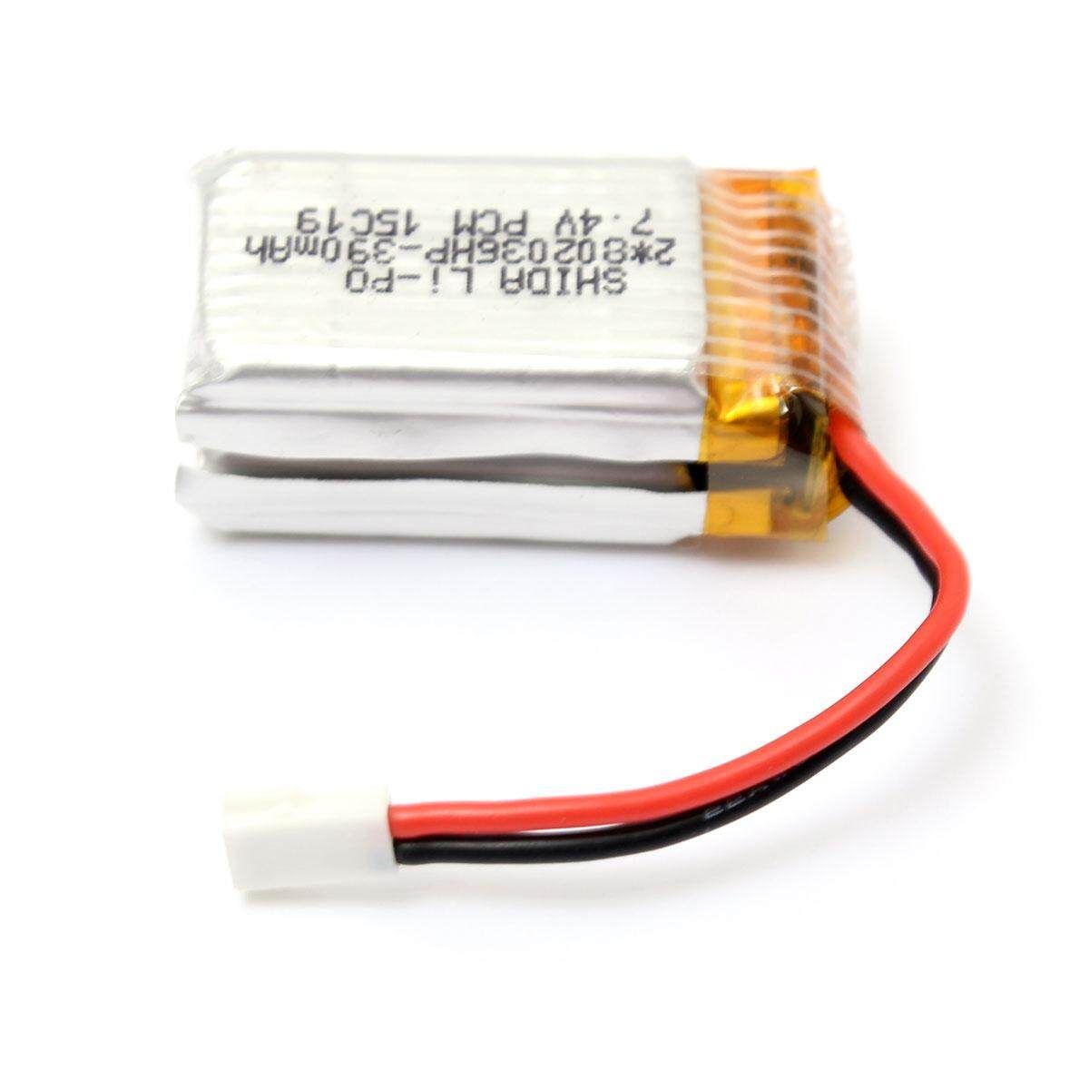 1PC RC Remote Control Four Axis Plane Accessories 7.4V 390mA Li