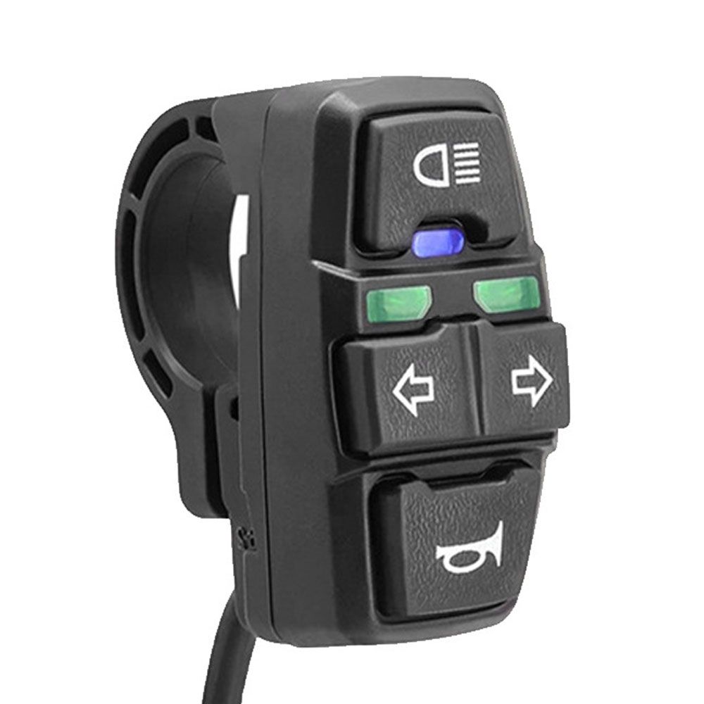 3 In 1 Electric Bike Scooter Switch Headlight Turn Signal
