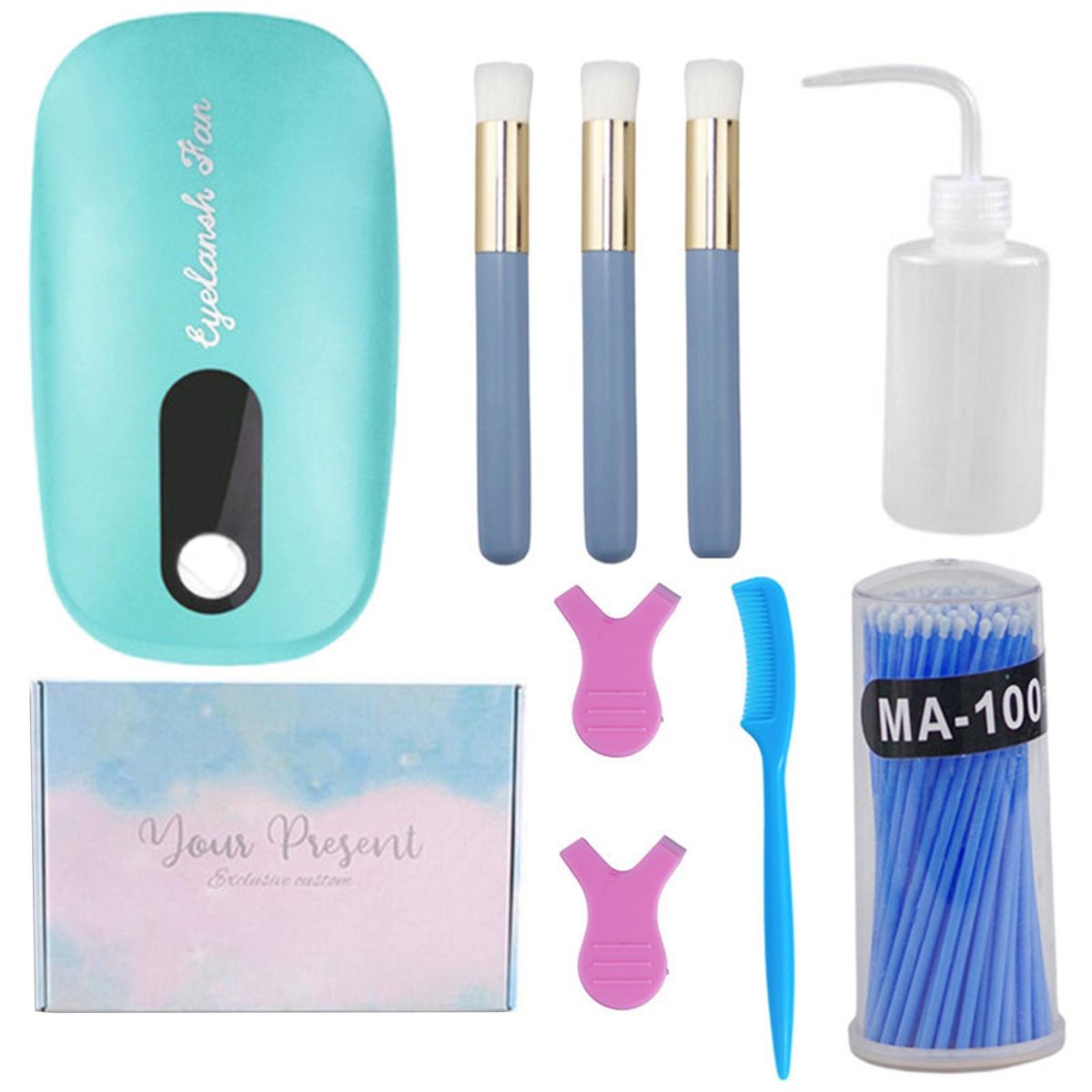 Bestauty Grafting Eyelash Set Eyelash Hair Dryer Large Wind Fast Drying Low Noise Eyelashes Extension Tools