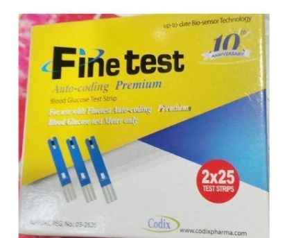 Auto Coding Blood Sugar Test 25*25