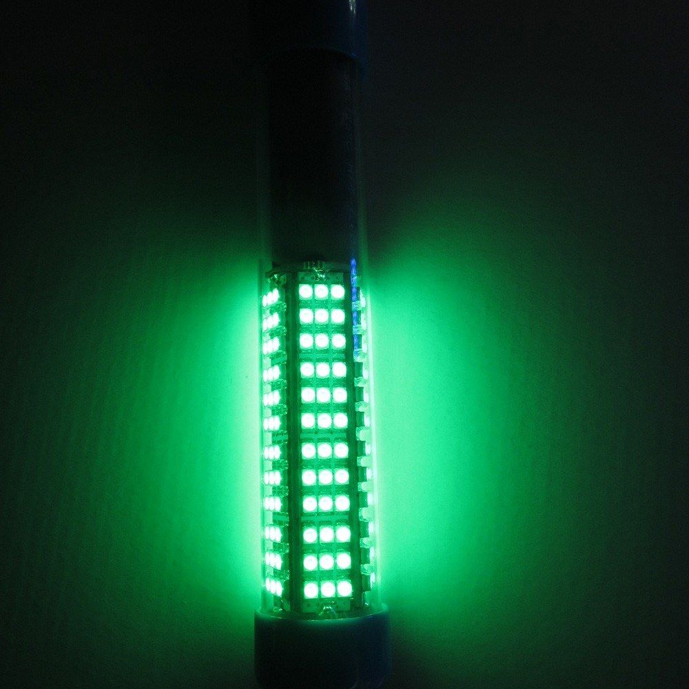 10W 180 LEDs Underwater Fishing Light Fish Finder Lamp 12V